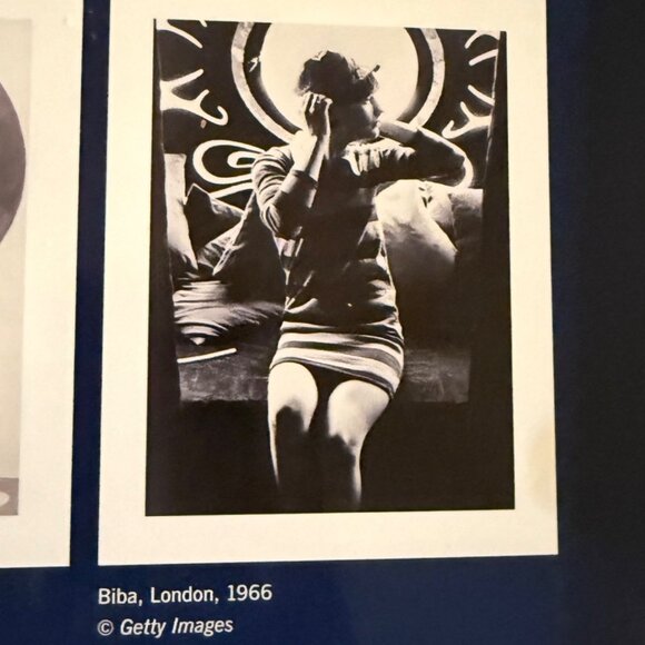 Retro 1960s Frameable Poster Set of 5 Wall Art Iconic Black White Fashion London - Picture 9 of 10